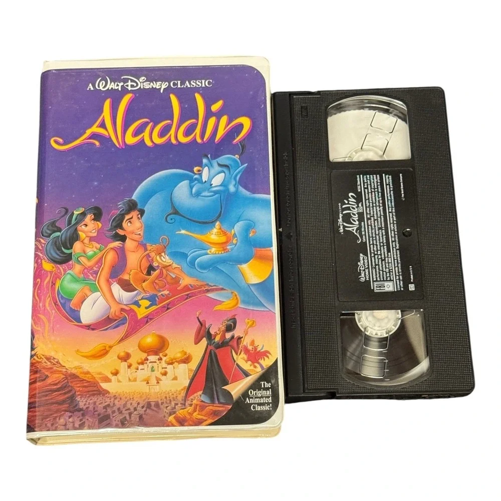 N/A aladdin vhs
